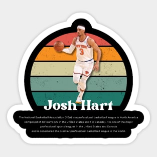 Josh Hart Vintage V1 Sticker